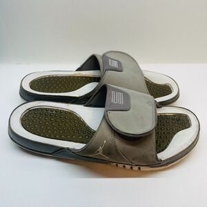 Nike Air Jordan Hydro XI 11 Retro Cool Grey Slides Shoes AA1336-004 Mens Size 13